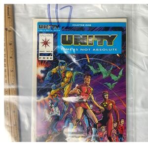 Unity Chapter One Time Is Not Absolute Valiant Comics Aug No 0 Free‎